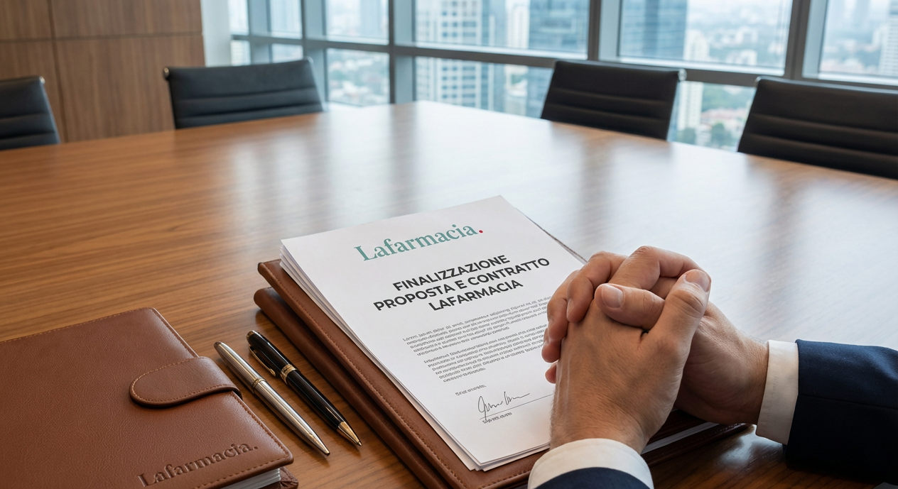 Medico felice in possesso di un appunti con i pazienti